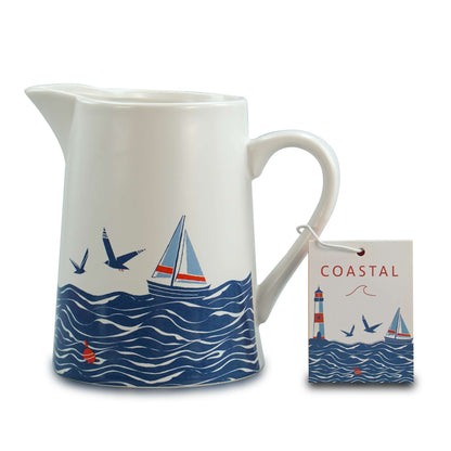 Jug Ceramic (17.5 fl oz) - Coastal