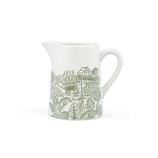 Jug Ceramic (500ml) - Kate Heiss (Woodland Green)