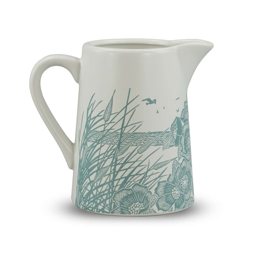Kate Heiss Powder Blue Landscape Ceramic Jug - 500ml