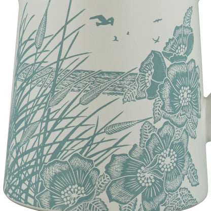 Kate Heiss Powder Blue Landscape Ceramic Jug - 500ml