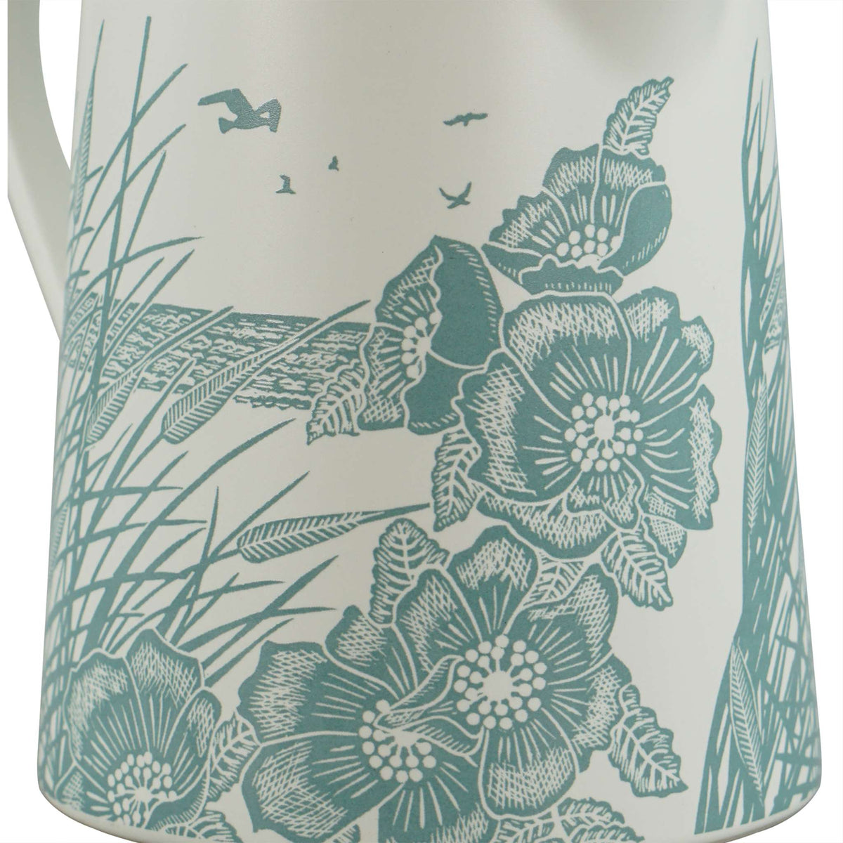 Kate Heiss Powder Blue Landscape Ceramic Jug - 500ml
