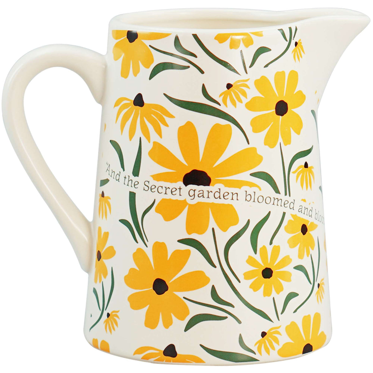 Jug Ceramic (500ml) - The Secret Garden