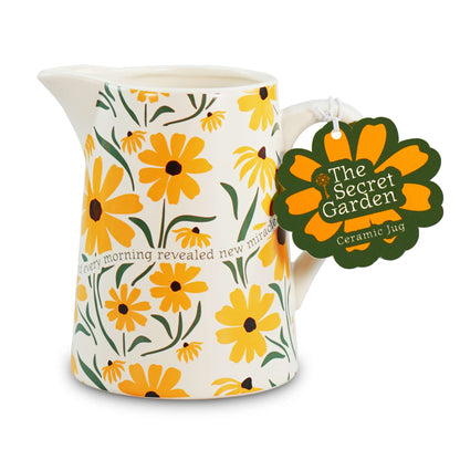 Jug Ceramic (500ml) - The Secret Garden