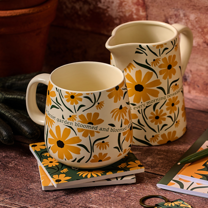 Jug Ceramic (500ml) - The Secret Garden