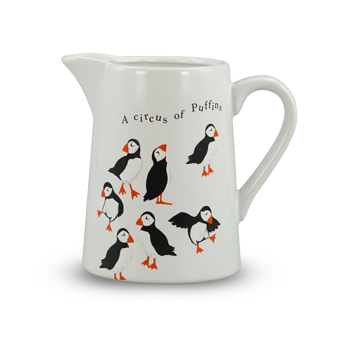 RSPB Circus of Puffins Ceramic Jug - 500ml
