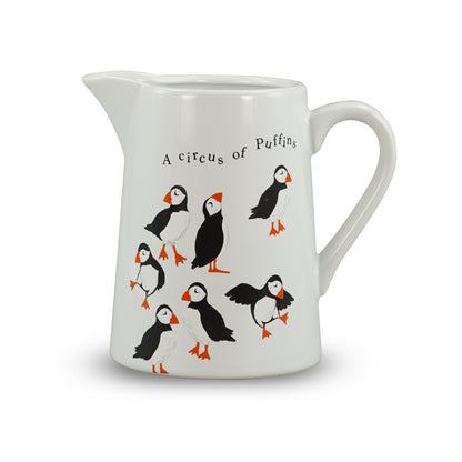 RSPB Circus of Puffins Ceramic Jug - 500ml