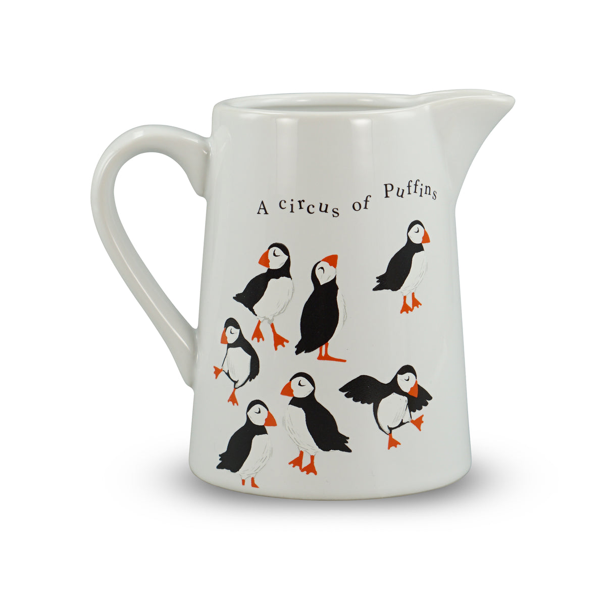RSPB Circus of Puffins Ceramic Jug - 500ml