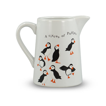 RSPB Circus of Puffins Ceramic Jug - 500ml