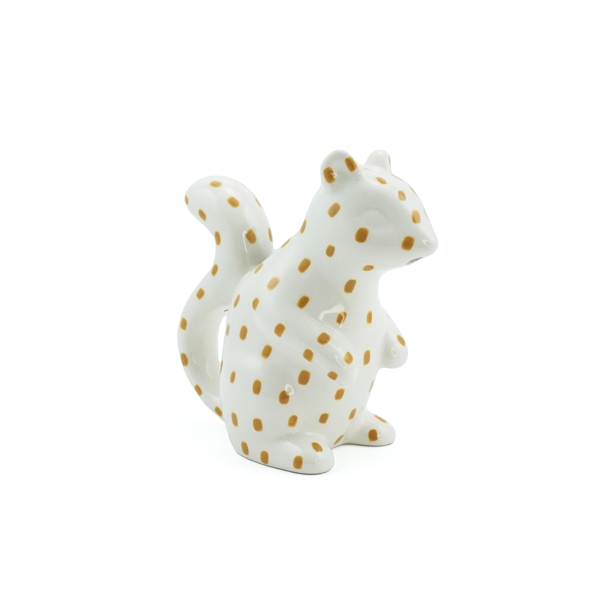 Jug Ceramic Shaped (140ml) - Woodland Folk (Squirrel)