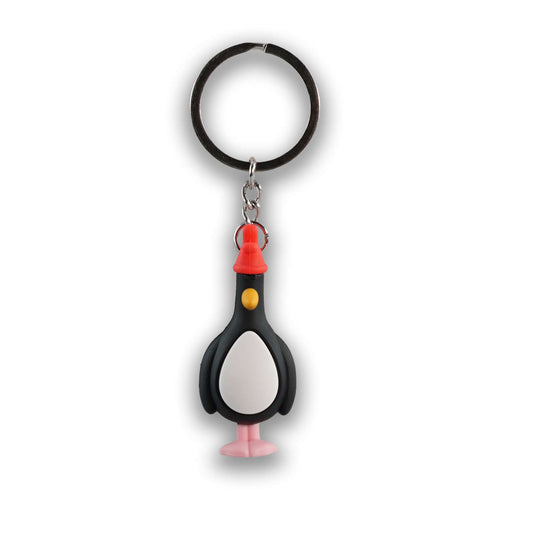 Keyring PVC - Wallace & Gromit (Feathers)