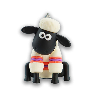 Keyring PVC - Wallace & Gromit (Shaun)