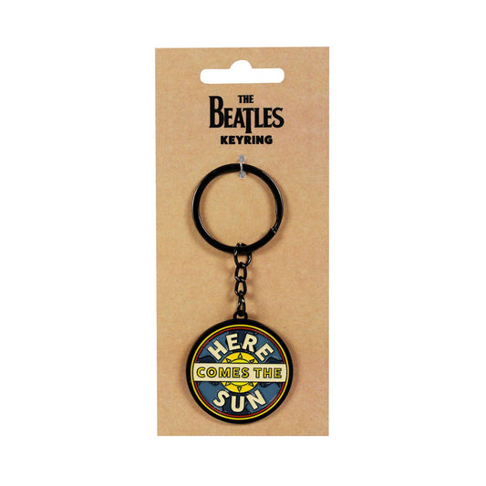 The Beatles Here Comes the Sun Metal Keyring