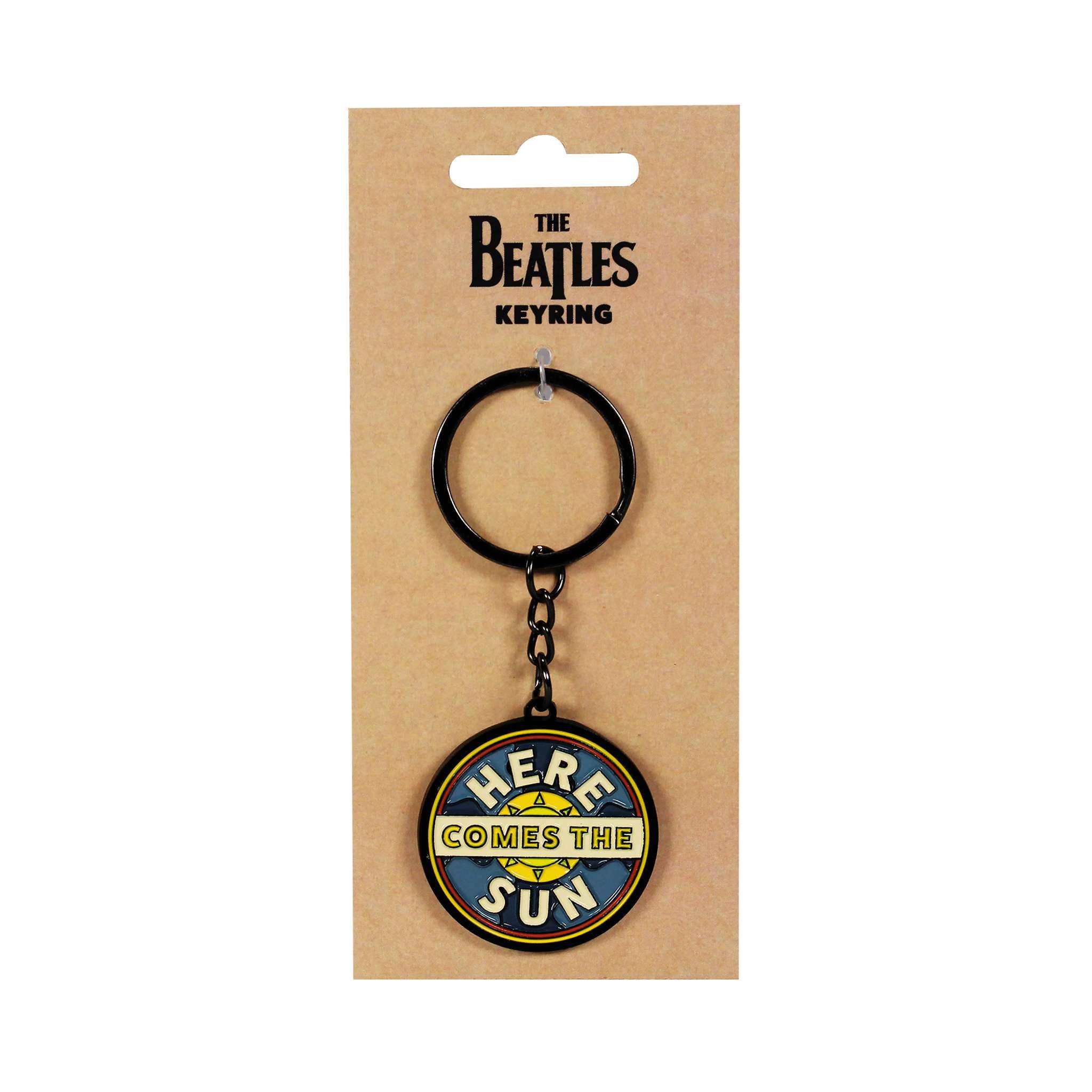 Keyring Metal - The Beatles (Here Comes the Sun) | Half Moon Bay Shop