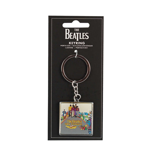 The Beatles Yellow Submarine Metal Keyring