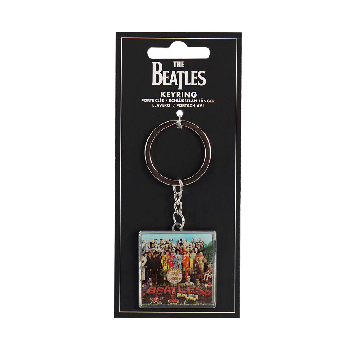 The Beatles Sgt. Pepper Metal & Enamel Keyring