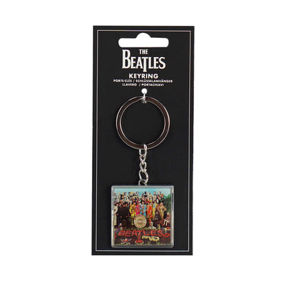 The Beatles Sgt. Pepper Metal & Enamel Keyring