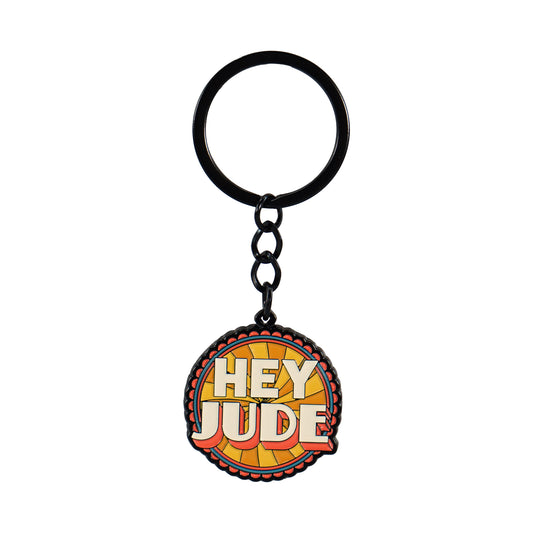The Beatles Hey Jude Metal Keyring