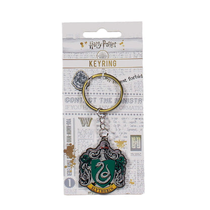 Harry Potter Slytherin Crest Keyring