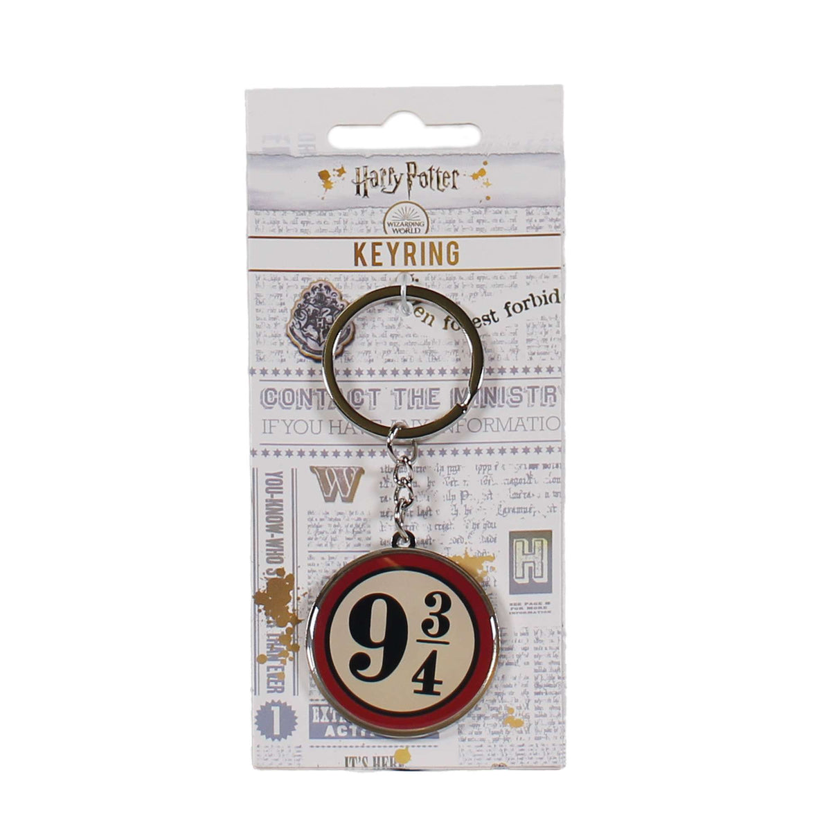 Harry Potter Platform 9 3/4 Metal and Enamel Keyring