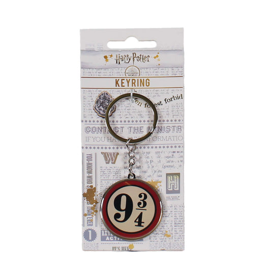 Harry Potter Platform 9 3/4 Metal and Enamel Keyring