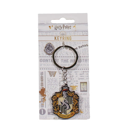 Harry Potter Hufflepuff Metal Keyring