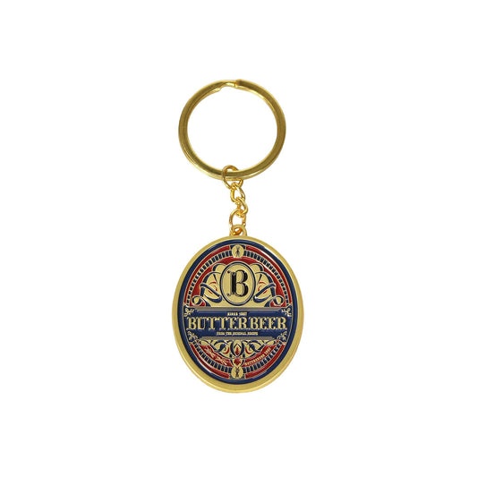 Harry Potter Butter Beer Metal Keyring