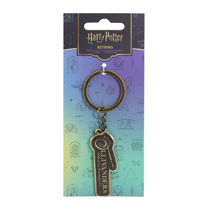Harry Potter Ollivanders Embossed Metal Keyring