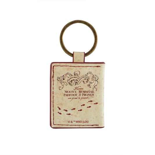 Harry Potter Marauder's Map PU Keyring
