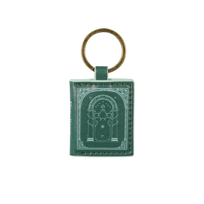 The Lord of the Rings Doors of Durin Faux Leather Keyring