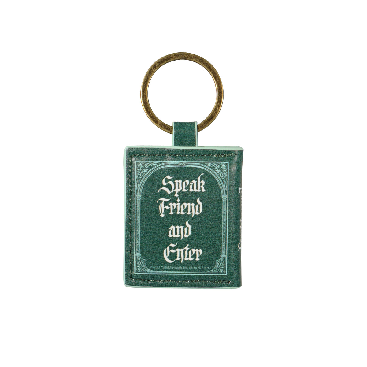 The Lord of the Rings Doors of Durin Faux Leather Keyring