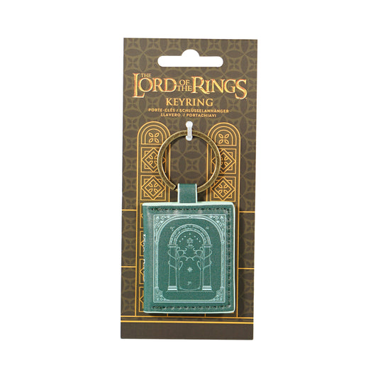 The Lord of the Rings Doors of Durin Faux Leather Keyring