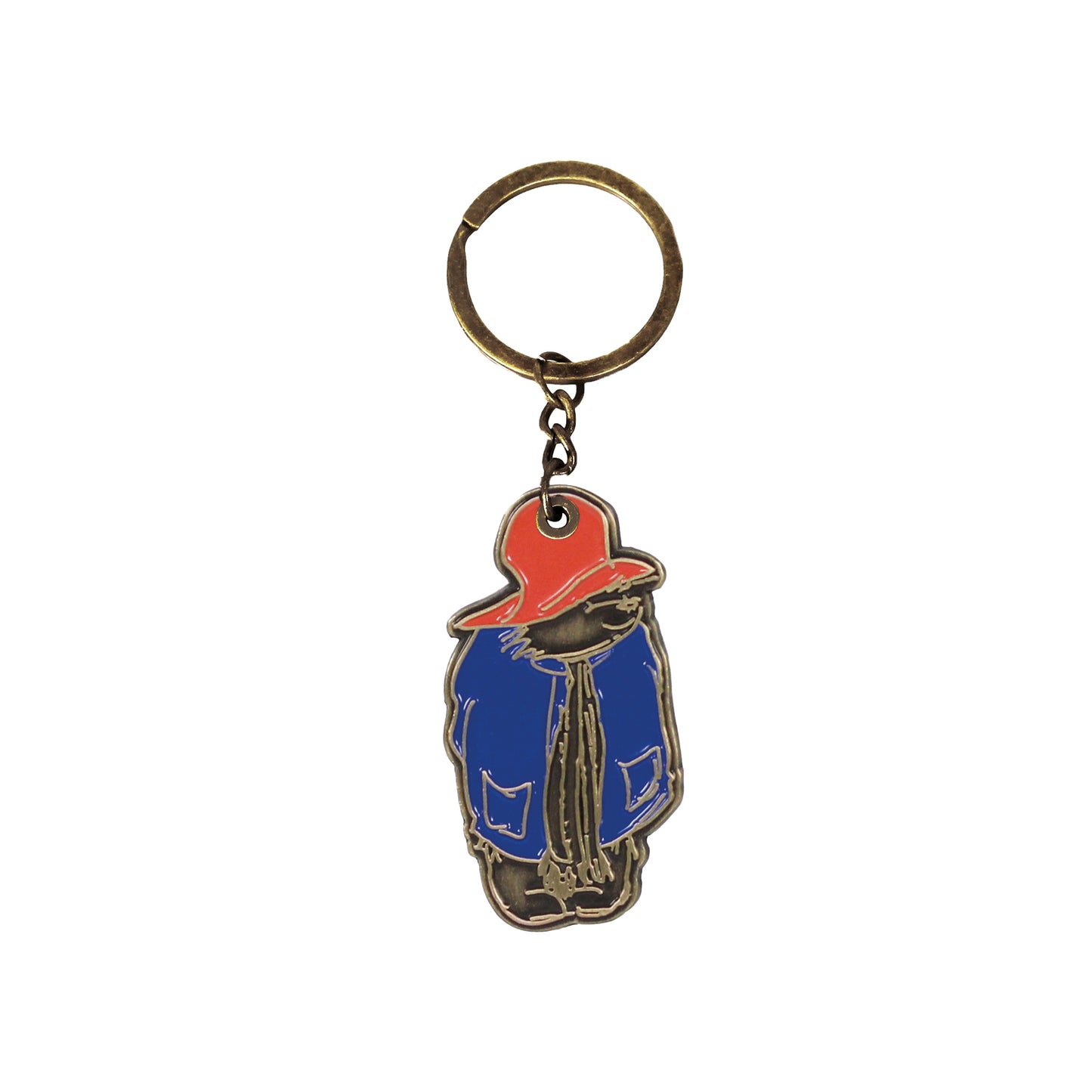 Paddington Bear Full-Length Enamel Keyring
