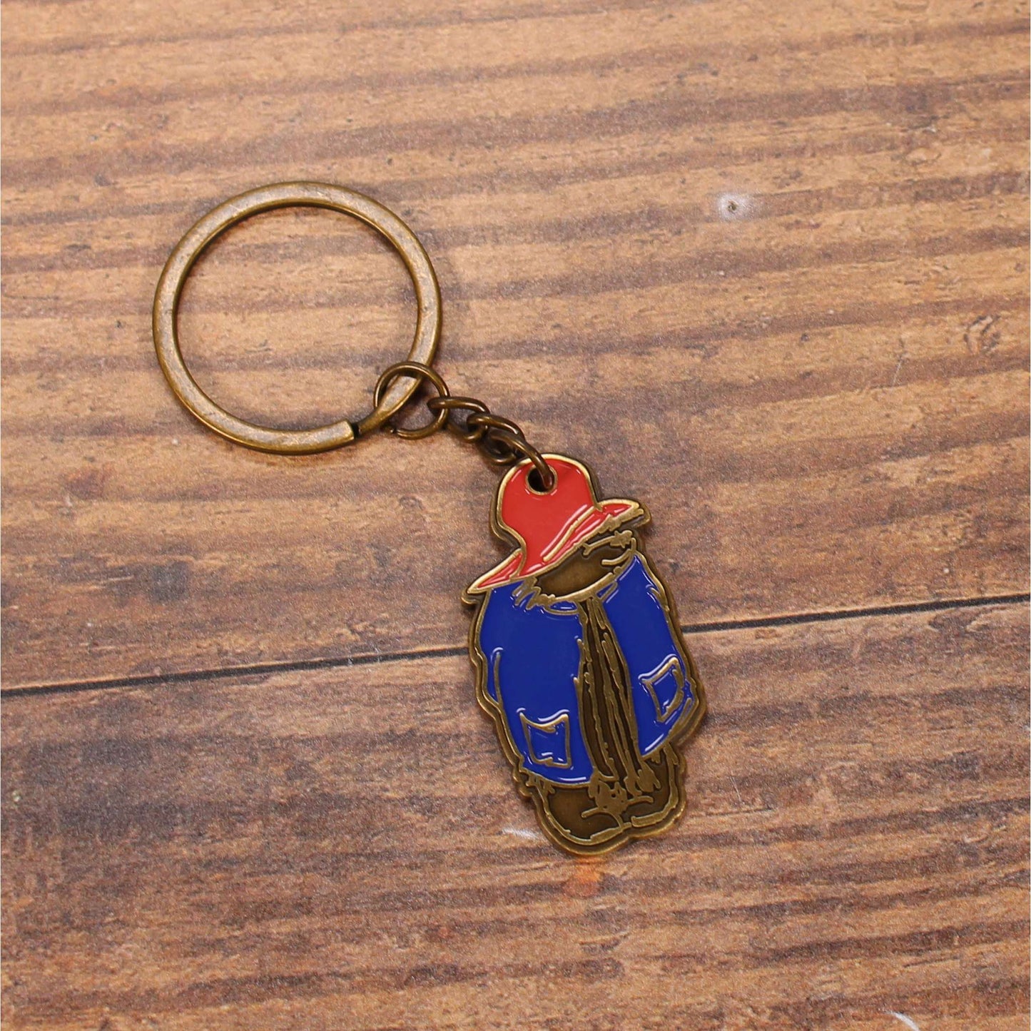Paddington Bear Full-Length Enamel Keyring