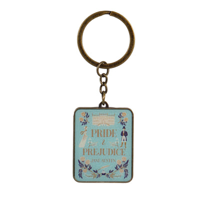 Jane Austen Pride & Prejudice Metal Keyring