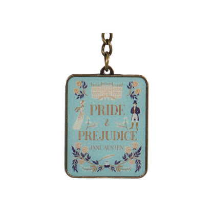 Jane Austen Pride & Prejudice Metal Keyring