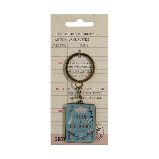 Keyring Metal - Pulteney Press (Pride & Prejudice)