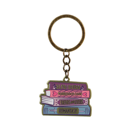 Romantasy Metal Keyring From Pulteney Press