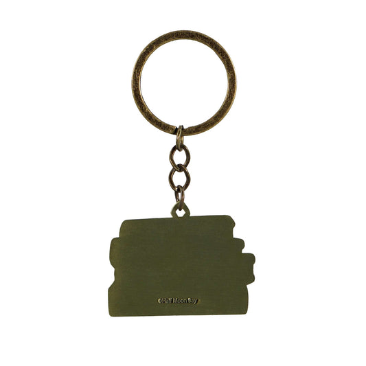 Romantasy Metal Keyring From Pulteney Press