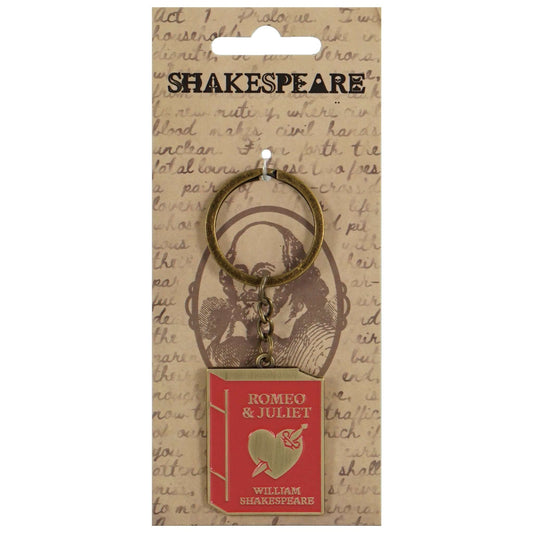 Shakespeare Romeo and Juliet Metal Keyring