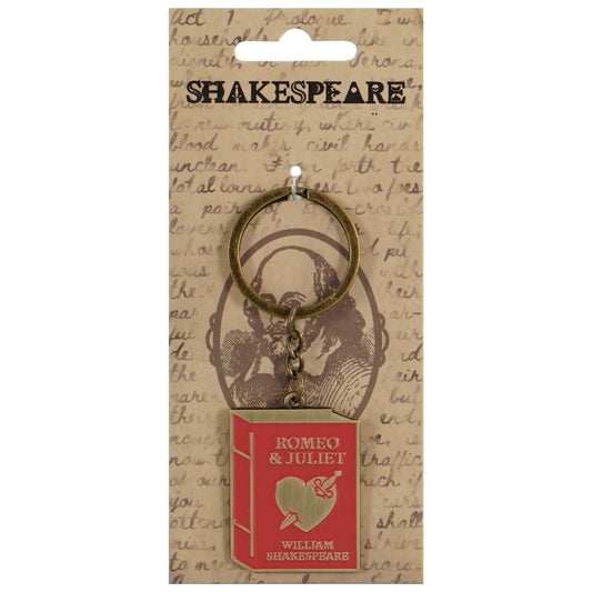 Shakespeare Romeo and Juliet Metal Keyring