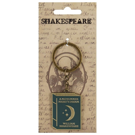 Shakespeare Midsummer Night Metal Keyring