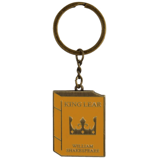 Shakespeare King Lear Crown Metal Keyring