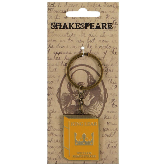 Shakespeare King Lear Crown Metal Keyring