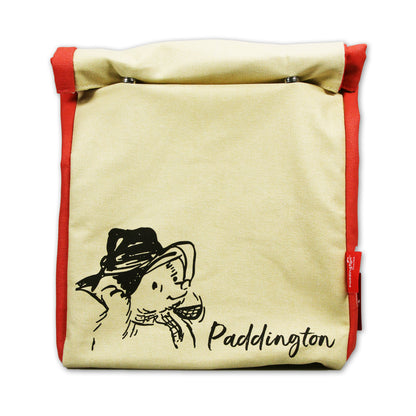 Paddington Bear Recycled Cotton Roll-Top Lunch Bag