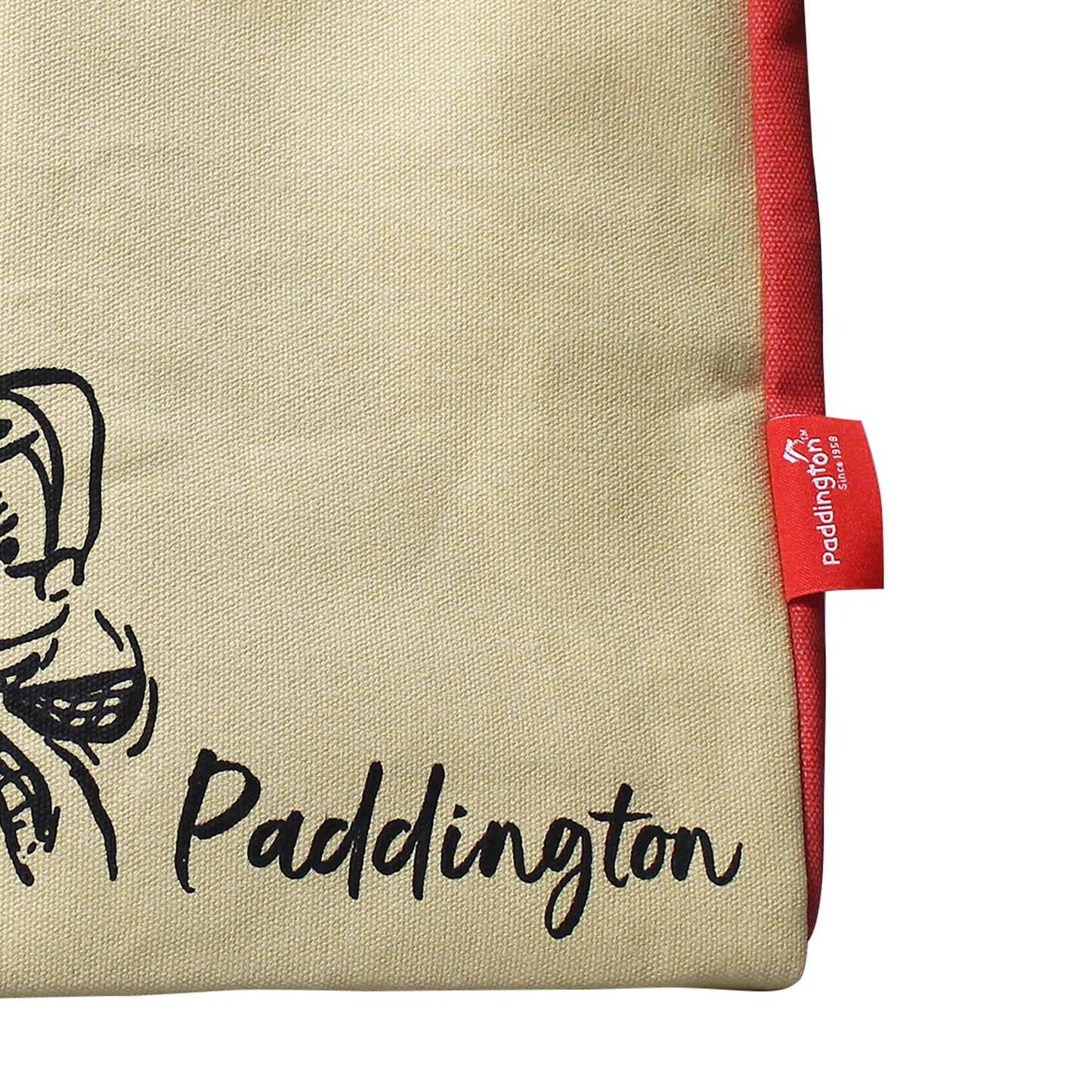 Paddington Bear Recycled Cotton Roll-Top Lunch Bag