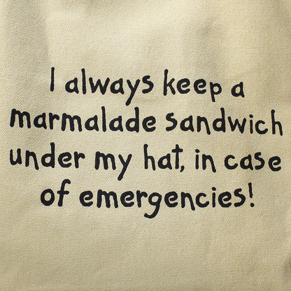 Paddington Bear Recycled Cotton Roll-Top Lunch Bag