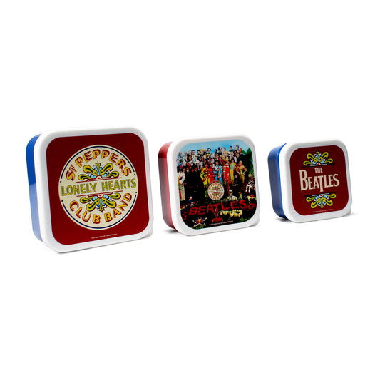 The Beatles Sgt. Pepper Snack Boxes â€“ Set of 3