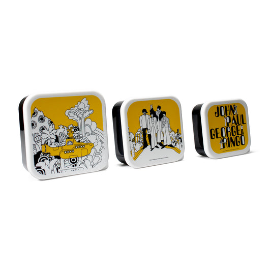 The Beatles Yellow Submarine Set of 3 Snack Boxes
