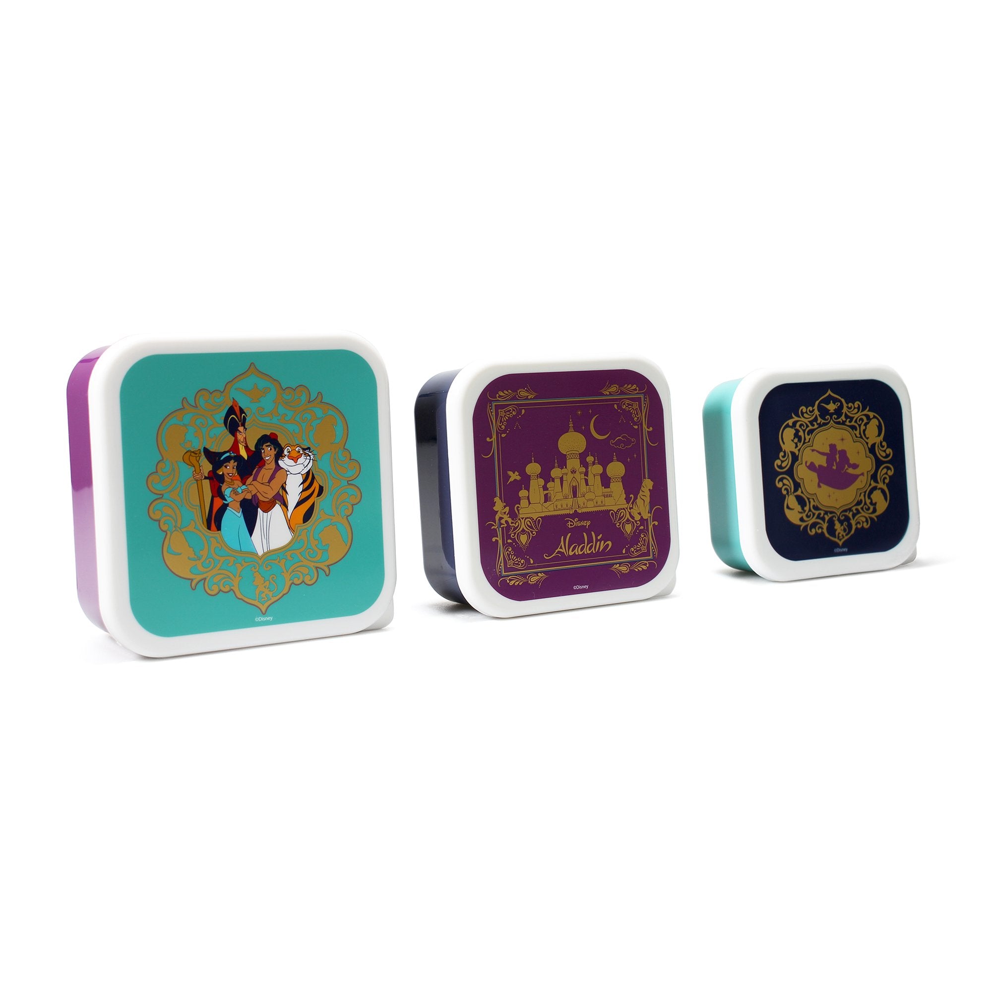 Snack Boxes Set of 3 - Disney Aladdin
