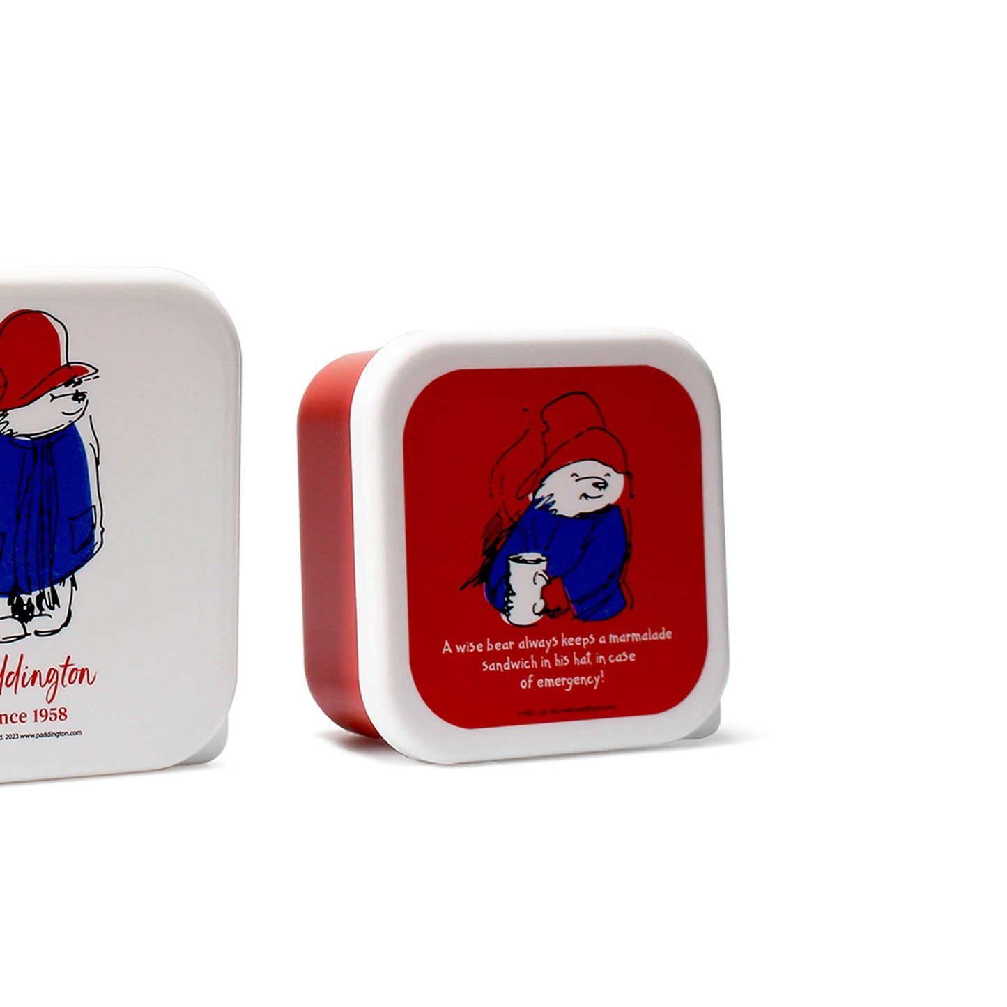 Paddington Bear Snack Boxes Set of 3